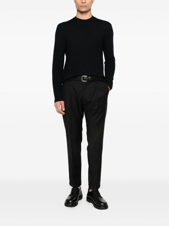 26SS 엠포리오 아르마니 스웨터 EM004378AF24416UB118 BLUE - EMPORIO ARMANI