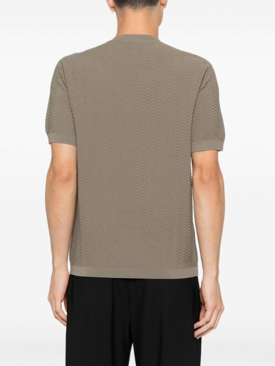 26SS 엠포리오 아르마니 스웨터 EM004671AF23759U6183 GREY - EMPORIO ARMANI