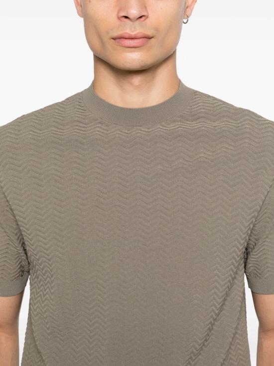 26SS 엠포리오 아르마니 스웨터 EM004671AF23759U6183 GREY - EMPORIO ARMANI