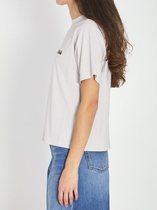 26SS 발렌시아가 마스킹 테이프 티셔츠 850990TTVL69012 WHITE - BALENCIAGA