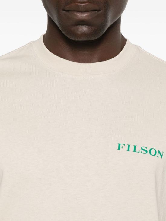25FW 필슨 반팔 티셔츠 FMTEE0131K0077132 WHITE - FILSON