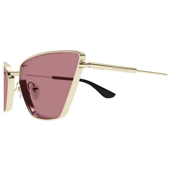  알렉산더 맥퀸 선글라스 AM0501S 004 Gold - ALEXANDER MCQUEEN