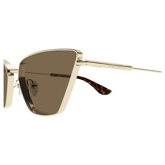  알렉산더 맥퀸 선글라스 AM0501S 002 Gold - ALEXANDER MCQUEEN