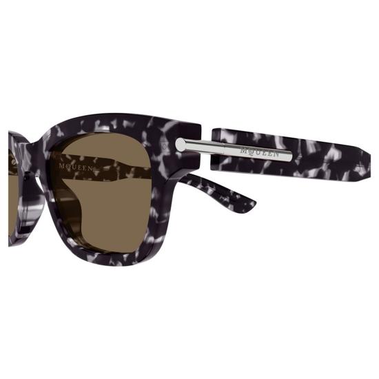  알렉산더 맥퀸 선글라스 AM0497S 002 Havana - ALEXANDER MCQUEEN