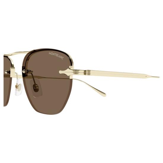  몽블랑 선글라스 MB0404S 002 Gold - MONTBLANC