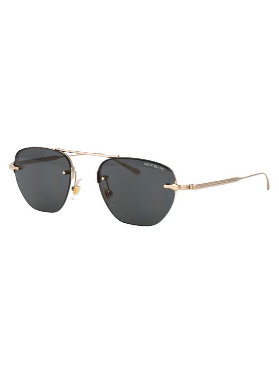  몽블랑 선글라스 MB0404S 001 Gold - MONTBLANC