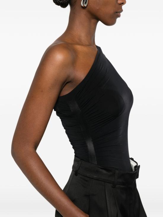 26SS 월포드 반팔 티셔츠 783327005 BLACK - WOLFORD