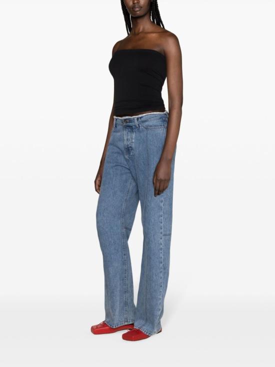 26SS 월포드 반팔 티셔츠 507997005 BLACK - WOLFORD