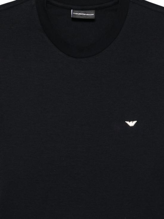 26SS 엠포리오 아르마니 반팔 티셔츠 EM004591AF13747UB118 BLUE - EMPORIO ARMANI