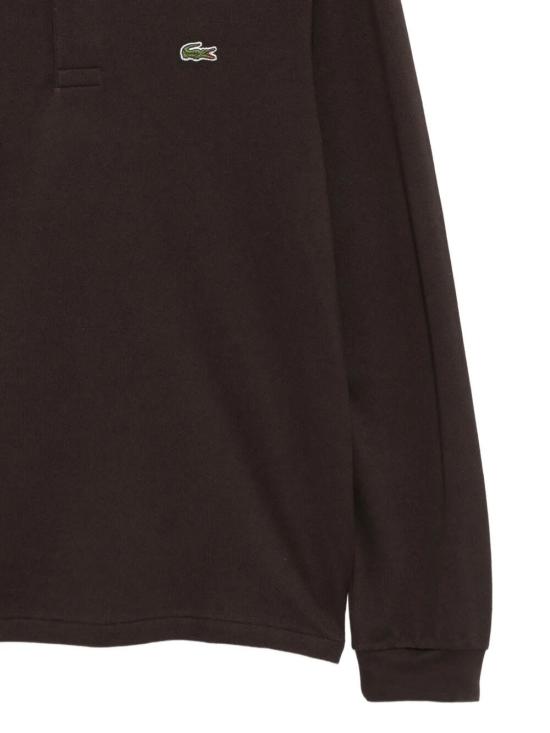 25FW 라코스테 클래식 롱슬리브 폴로 셔츠 L1312 SKB BROWN - LACOSTE