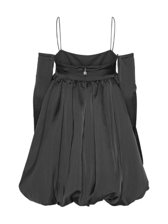 26SS 로테이트 바이 크리스텐슨 미디 원피스 114947100 BCR1677100 BLACK - ROTATE BY BIRGERCHRISTENSEN