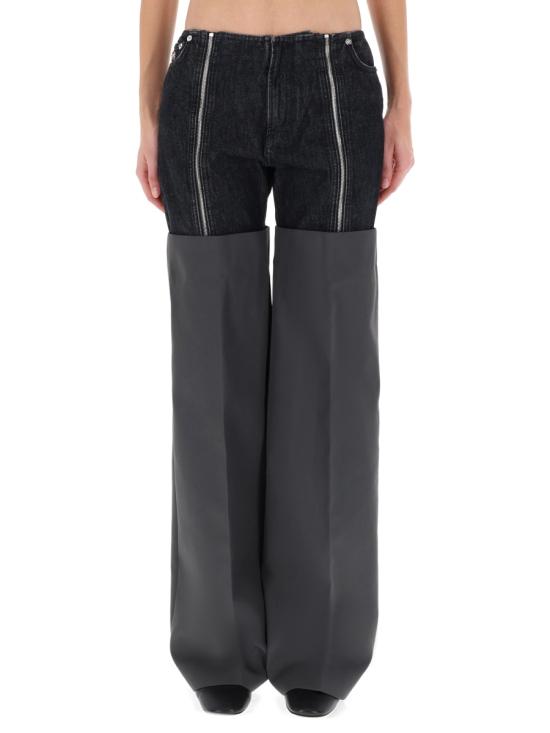 25FW 장 폴 고티에 스트레이트 팬츠 AC036 W04004 GREY