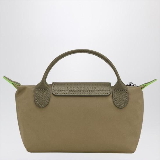 26SS 롱샴 르 플리아쥬 핸들 파우치 34175 919M04 GREEN - LONGCHAMP