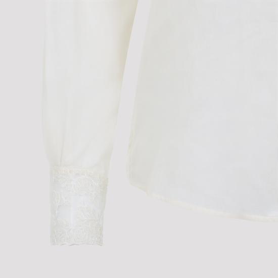 26SS 에르마노 설비노 셔츠 D482K328APJBN 10104 WHITE - ERMANNO SCERVINO