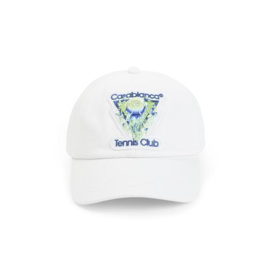 26SS 카사블랑카 볼캡 ASP26HAT00201 WHITE - CASABLANCA