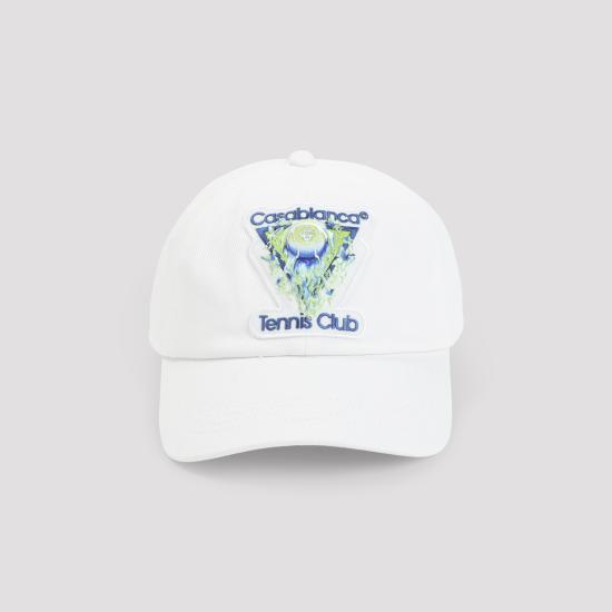 26SS 카사블랑카 볼캡 ASP26HAT00201 WHITE - CASABLANCA