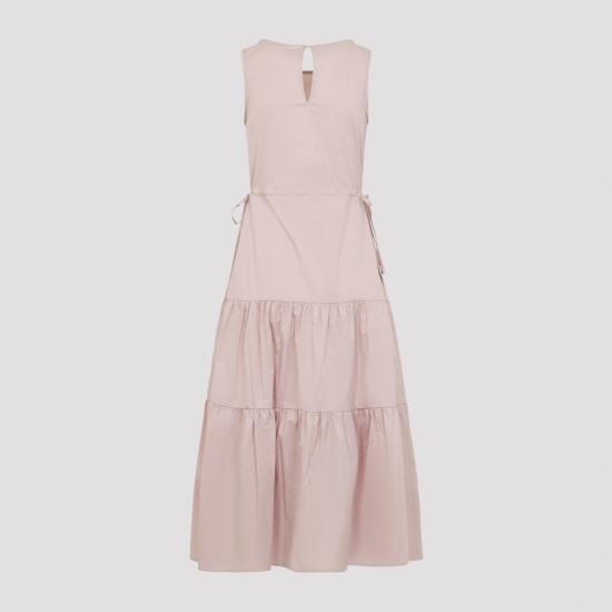 26SS 페세리코 미디 원피스 A0272001979 190 NUDE NEUTRALS - PESERICO