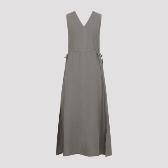 26SS 페세리코 미디 원피스 A0222405435 149 BROWN - PESERICO