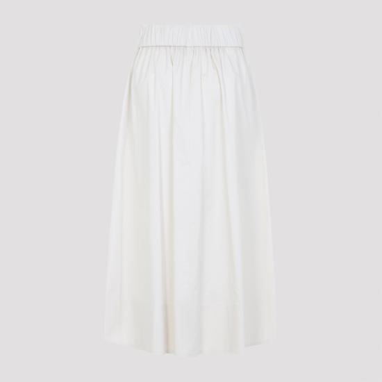 26SS 페세리코 롱 스커트 A0553701979 144 NUDE NEUTRALS - PESERICO