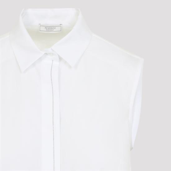 26SS 페세리코 반팔 티셔츠 A086268928C 01C WHITE - PESERICO