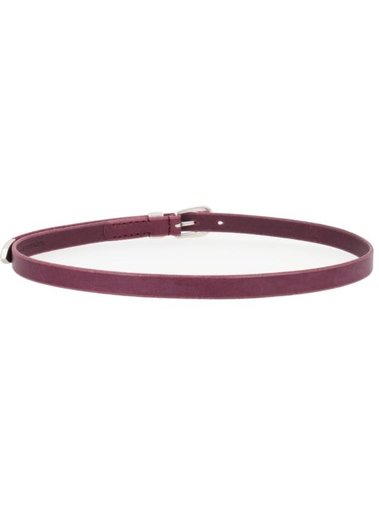 26SS 아워레가시 가죽 벨트 A2268HS SHADOWBERRYLEATHER BORDEAUX - OUR LEGACY