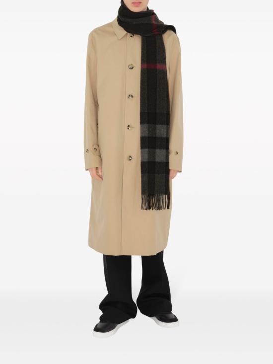 26SS 버버리 체크 캐시미어 스카프 8077880 A1208 BLACK - BURBERRY