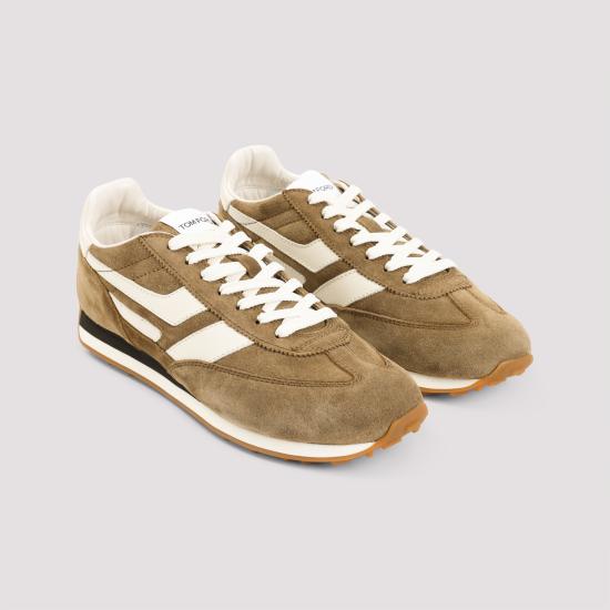 26SS 톰포드 스니커즈 J1511 LCL046NERA BROWN - TOMFORD