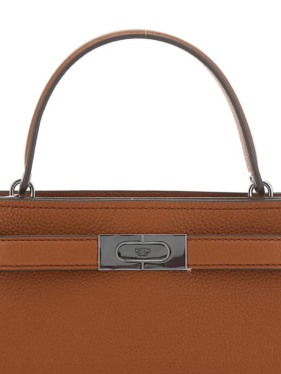 26SS 토리버치 리 라지윌 미니 탑 핸들백 175603 200 BUFF - TORY BURCH