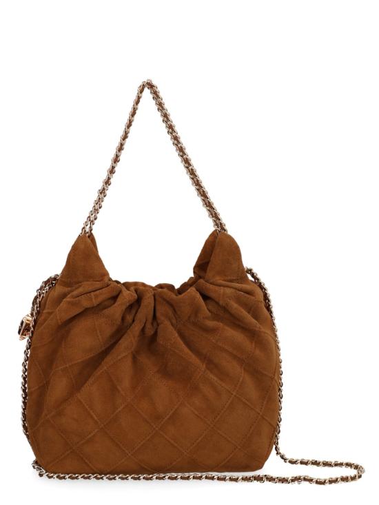 26SS 토리버치 플레밍 스웨이드 미니 체인 호보백 166066 200 BROWN - TORY BURCH