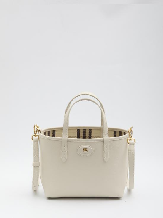 26SS 버버리 미니 리버시블 블룸즈버리 토트백 8119626 B7348 BEIGE