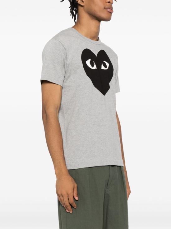 25FW 꼼데가르송 반팔 티셔츠 AXT0841 GREY - COMME DES GARCONS