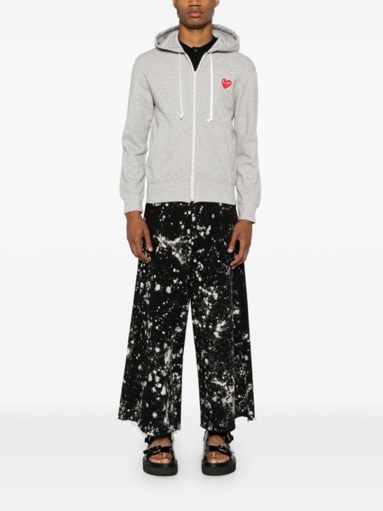 25FW 꼼데가르송 후드 티셔츠 AXT1681 GREY - COMME DES GARCONS