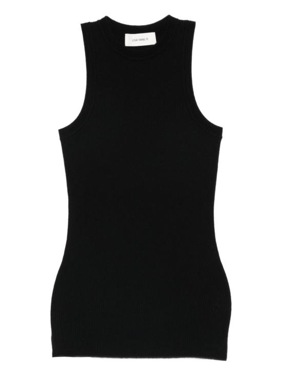 26SS 리사 양 반팔 티셔츠 2026048OR BLACK