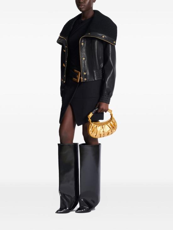 26SS 발망 반팔 티셔츠 GF1EF003JL630PA BLACK - BALMAIN