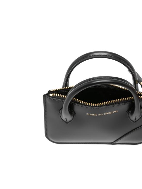 26SS 꼼데가르송 클래식 레더 라인 파우치 SA8100HA1 BLACK - COMME DES GARCONS