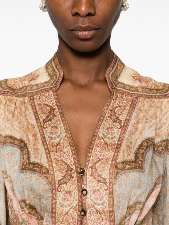 26SS 짐머만 미디 원피스 5753DRS262TPML BEIGE - ZIMMERMANN