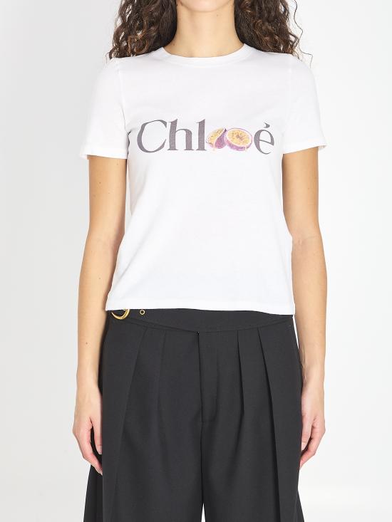26SS 끌로에 반팔 티셔츠 CH26SJH08197101 WHITE