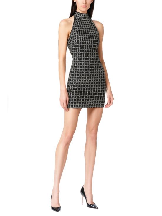 26SS 로테이트 바이 크리스텐슨 미디 원피스 115452100 BCR1487100 BLACK - ROTATE BY BIRGERCHRISTENSEN