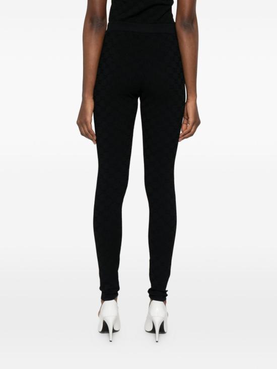 26SS 구찌 스트레이트 팬츠 852277 XKFCP1000 Black - GUCCI