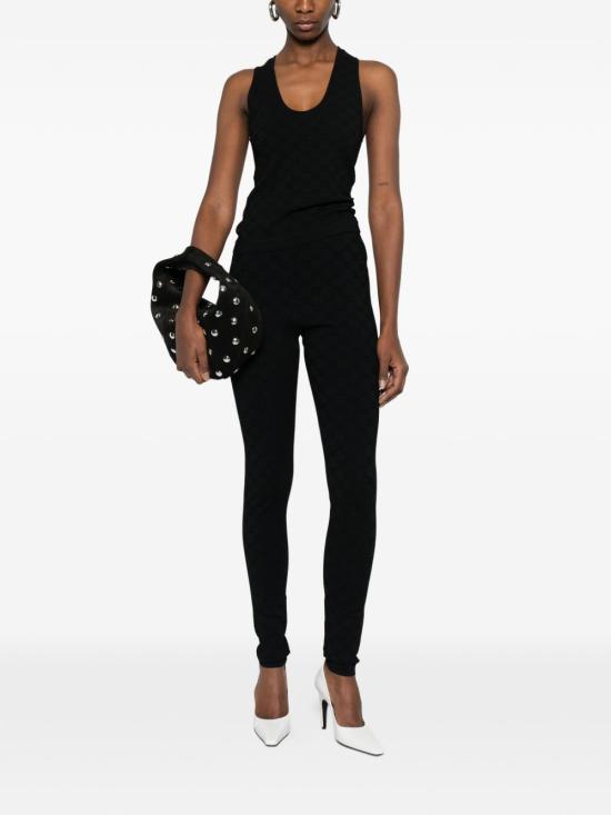 26SS 구찌 스트레이트 팬츠 852277 XKFCP1000 Black - GUCCI