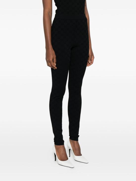 26SS 구찌 스트레이트 팬츠 852277 XKFCP1000 Black - GUCCI