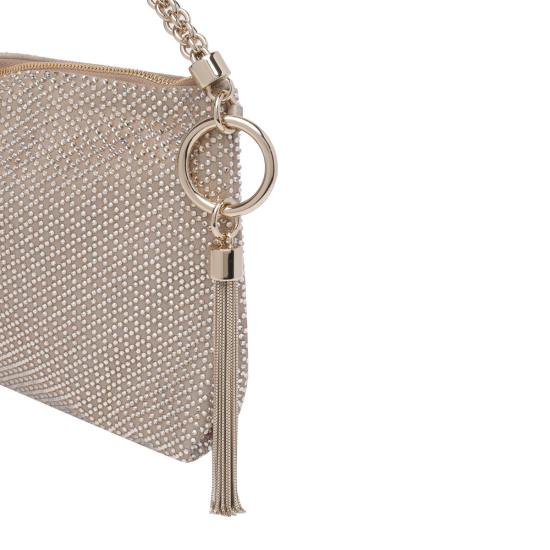 26SS 지미추 클러치/파우치 CALLIETXGCHAI LIGHT GOLD Gold - JIMMY CHOO