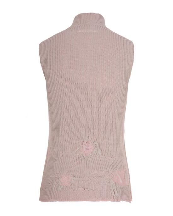 26SS MM6 메종마르지엘라 스웨터 S52FB0101M13214962 LIGHT GREY - MM6 MAISON MARGIELA