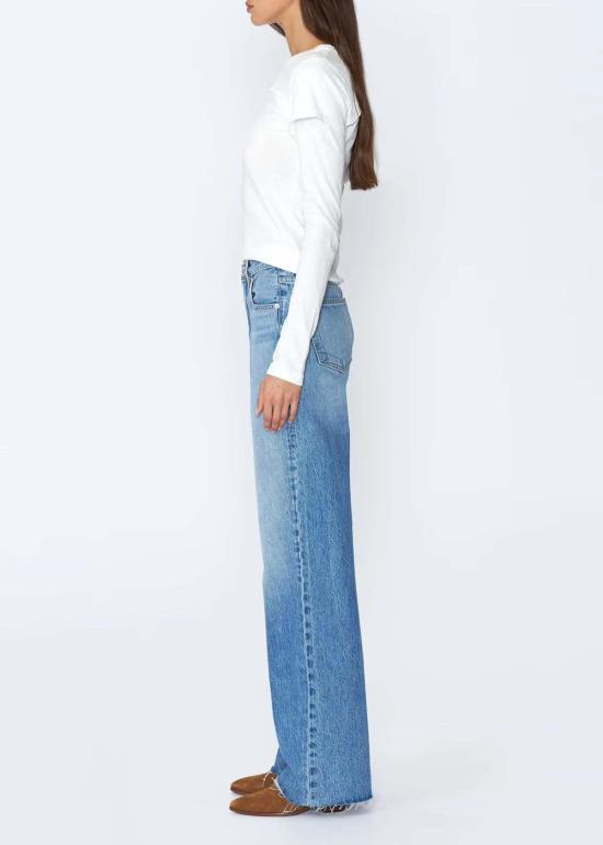  실버레이크 스트레이트 팬츠 그레이스 진 진 블루 - SLVRLAKE