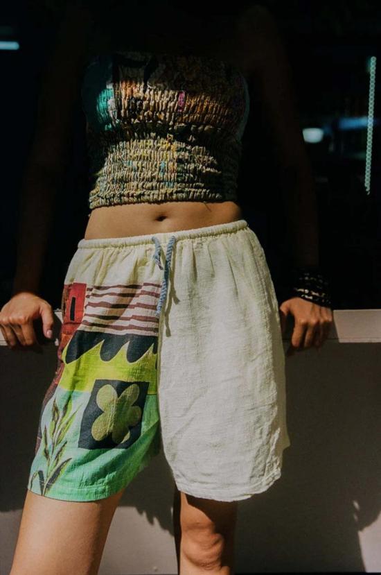  CIAO CIAO 숏팬츠 Ciao Ciao 스파이스 콜라주 라일리 쇼츠 멀티 - OTHER BRANDS