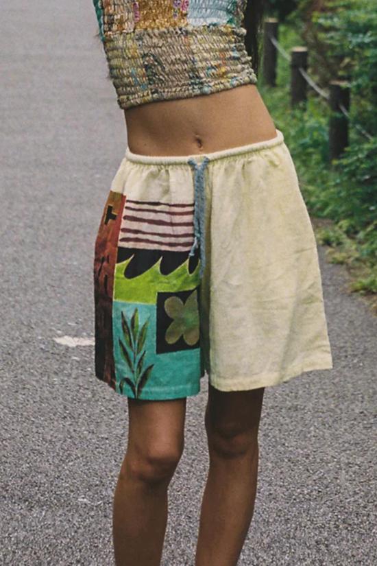  CIAO CIAO 숏팬츠 Ciao Ciao 스파이스 콜라주 라일리 쇼츠 멀티 - OTHER BRANDS