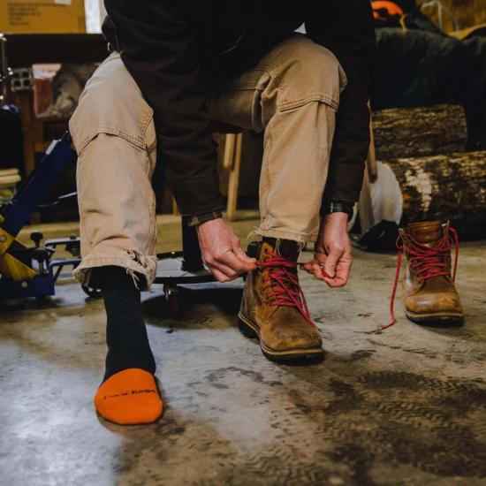  단 터프 양말 Darn Tough Steely Micro Crew 미드웨이트 작업  2007 - DARN TOUGH