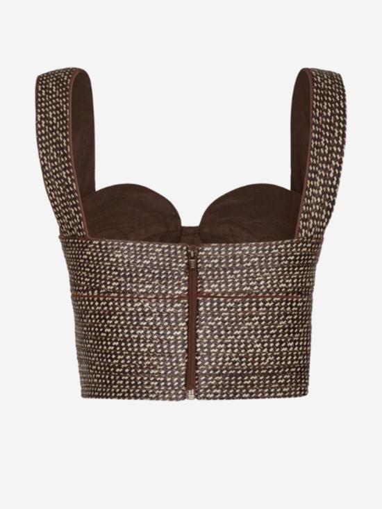  안드레스 오타로라 블라우스 안드레스 오탈로라 타바코 탑 - ANDRES OTALORA