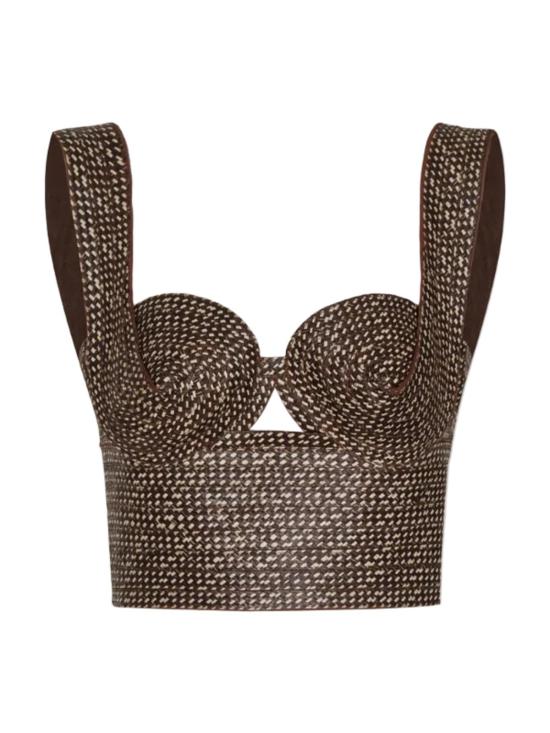  안드레스 오타로라 블라우스 안드레스 오탈로라 타바코 탑