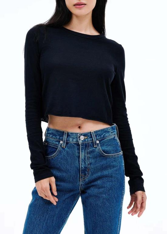  실버레이크 긴팔 티셔츠 Ls 베이비 티탑 - SLVRLAKE